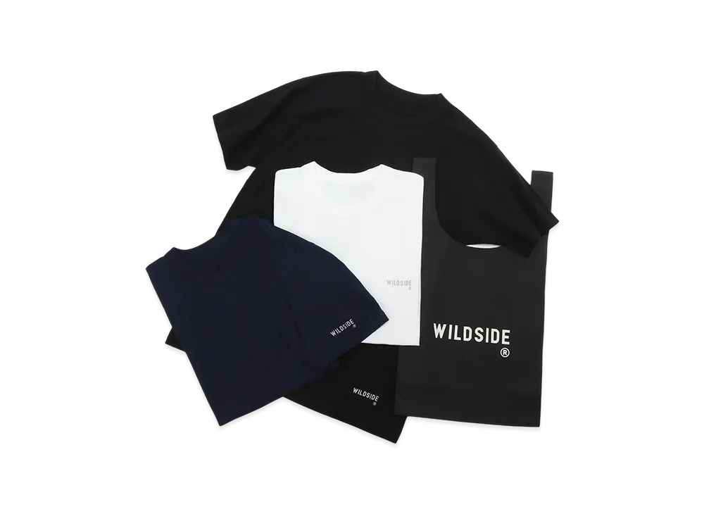WILDSIDE YOHJI YAMAMOTO 3 Pieces Pack T-Shirts "White/Navy/Black"