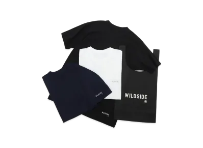 WILDSIDE YOHJI YAMAMOTO 3 Pieces Pack T-Shirts "White/Navy/Black"
