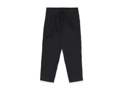 WILDSIDE YOHJI YAMAMOTO T/C Twill Drawstring 1Tuck Pants "Black"