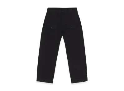 WILDSIDE YOHJI YAMAMOTO Cotton Chino Jeans Silhouette 3Rd Pants "Black"