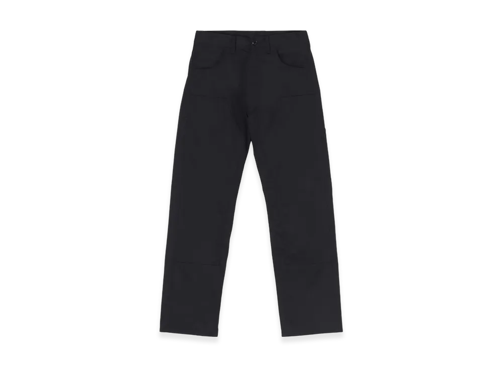 WILDSIDE YOHJI YAMAMOTO T/C Twill Jeans Silhouette Double Knee Pants "Black"
