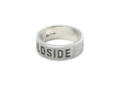 WILDSIDE YOHJI YAMAMOTO Wildside Silver Logo Ring "Silver"