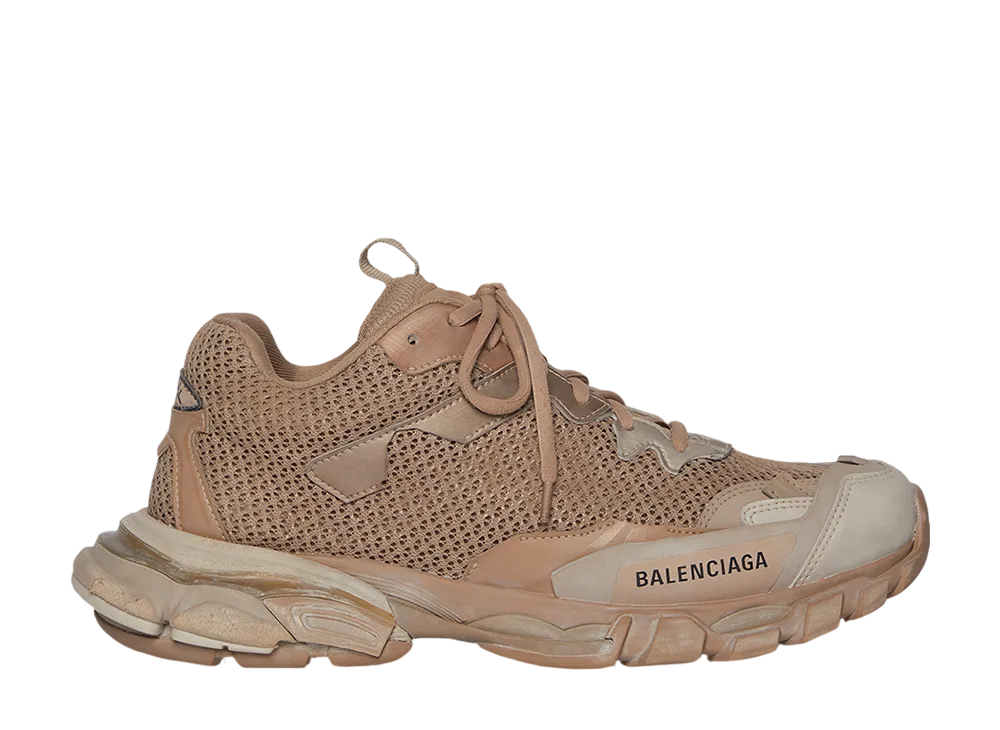 バレンシアガ ウィメンズ トラック.3 スニーカー "ベージュ"