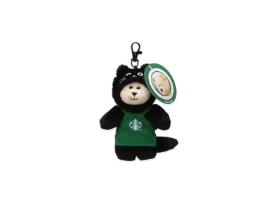STARBUCKS Seasonal Goods "Playful Halloween Cat" Halloween 2025 Bearista Mini "Black"
