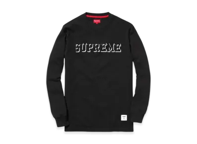Supreme Athletic L/S Tee "Black"