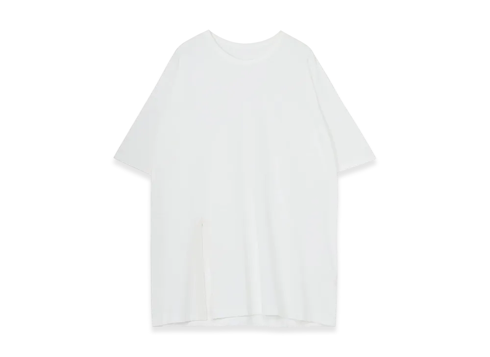 Ground Y Cotton Jersey Jumbo T-Shirt Short Sleeves "White"