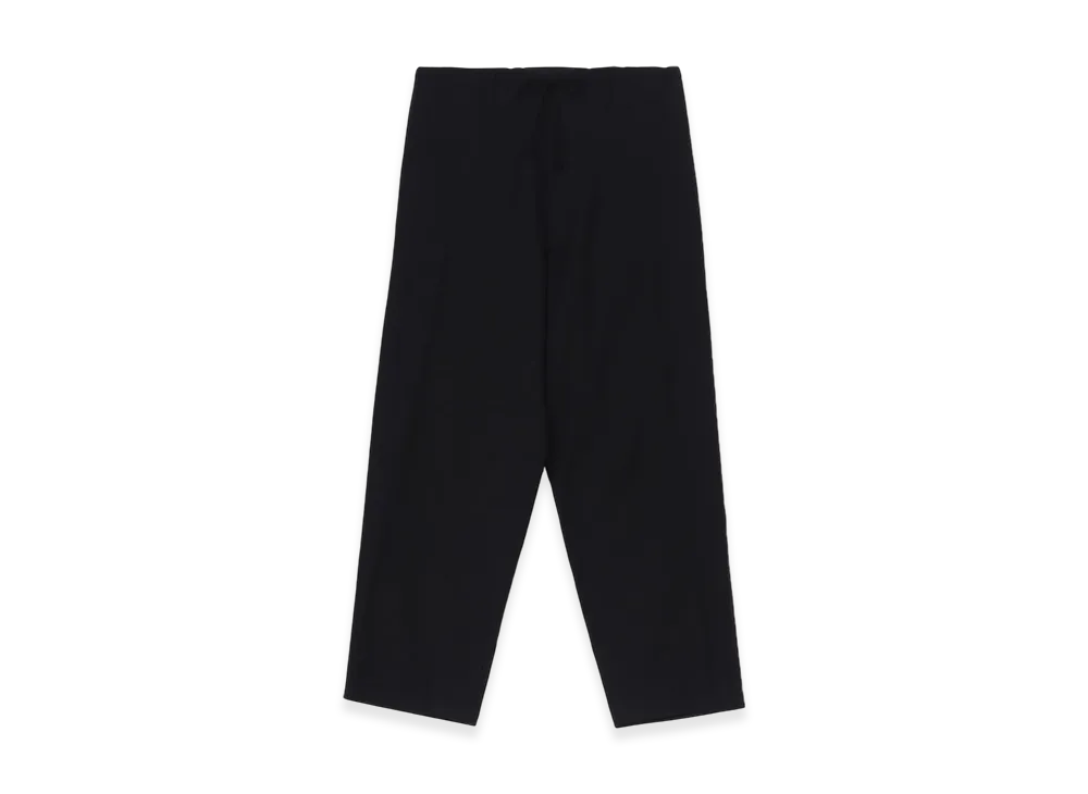 Ground Y Cotton Twill Waist Drawstring Pants "Black"