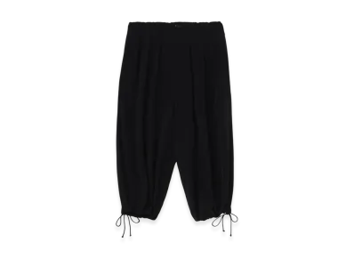 Ground Y Crepe De Chine Balloon Pants "Black"