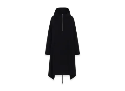 Ground Y Wool Gabardine Side Cut-Out Dresses "Black"