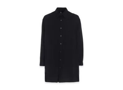 Ground Y Light Cotton Twilll Wash Onc Long Shirt "Black"