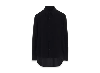 Ground Y Crepe De Chine Tight Shirt "Black"