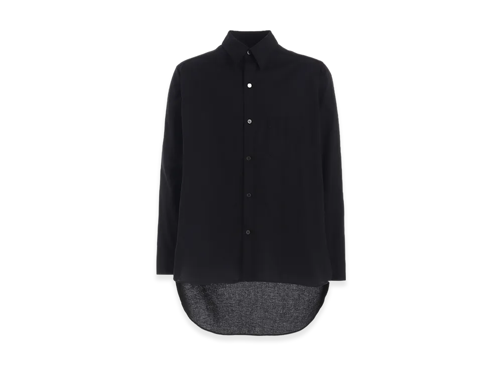 Ground Y Light Cotton Twilll Wash Onc Tight Shirt "Black"