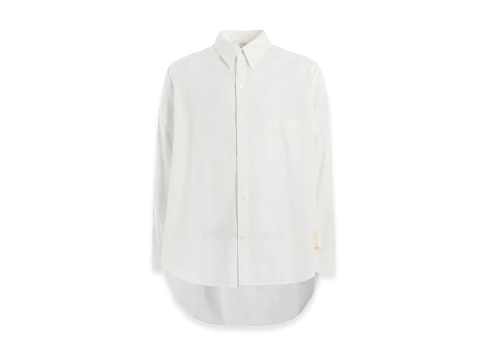 Ground Y Light Cotton Twilll Wash Onc Tight Shirt "White"