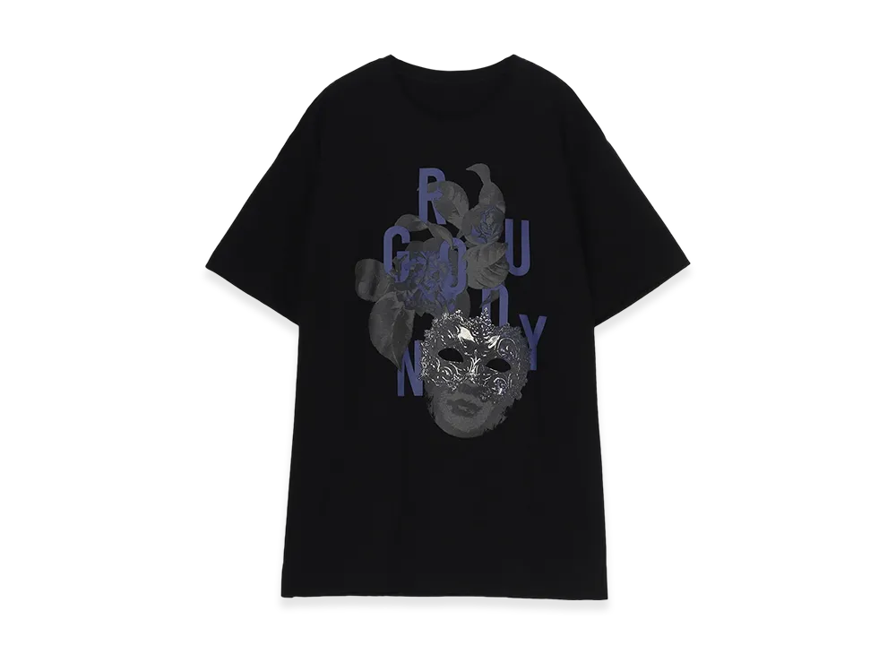 Ground Y 20/Cotton Jersey Mask Purple "Black"