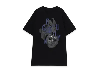 Ground Y 20/Cotton Jersey Mask Purple "Black"