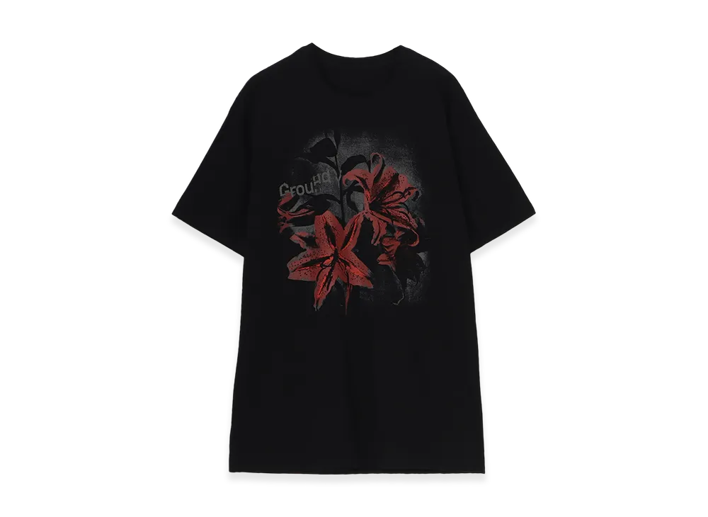 Ground Y 20/Cotton Jersey Lilly "Black"