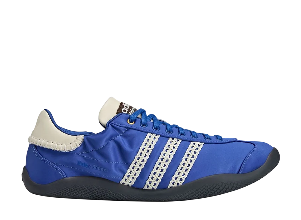 ウェールズ・ボナー × アディダスオリジナルス カリンザ ロー サテン "サプライヤーカラー/クルーホワイト/ブルー"