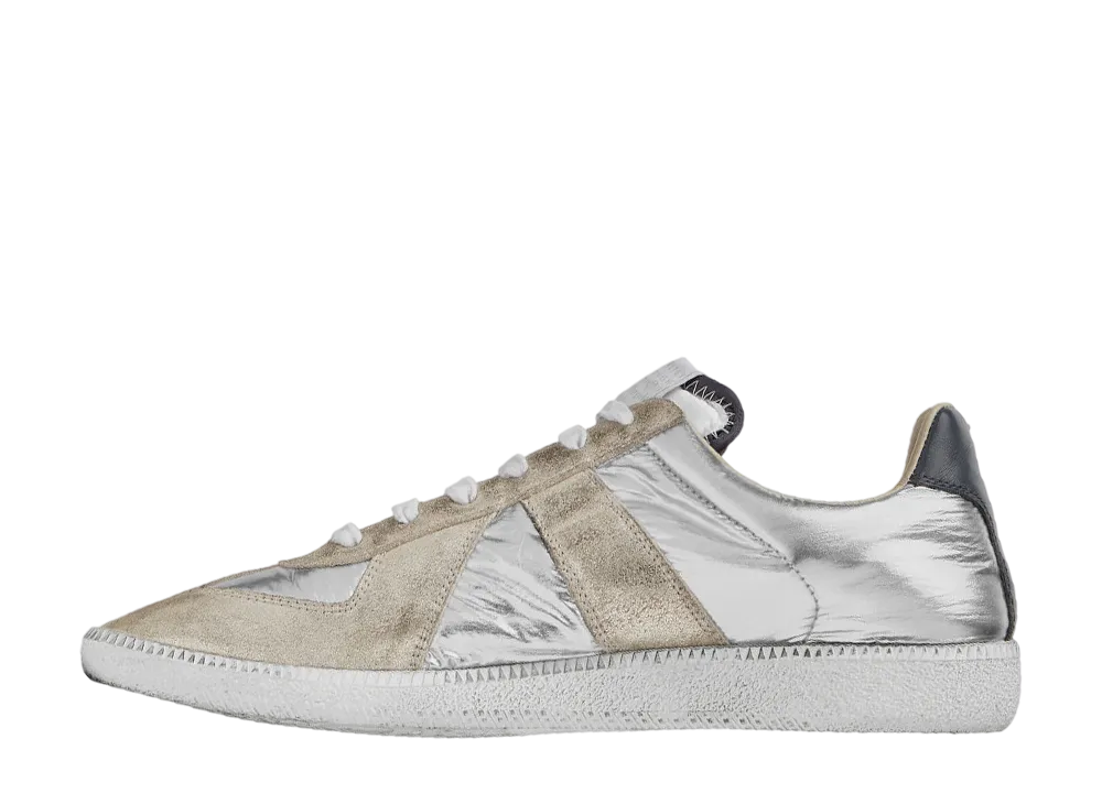 メゾンマルジェラ レプリカ イリディセント スニーカー "シルバー"