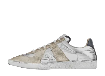 Maison Margiela Replica Iridescent Sneakers "Silver"