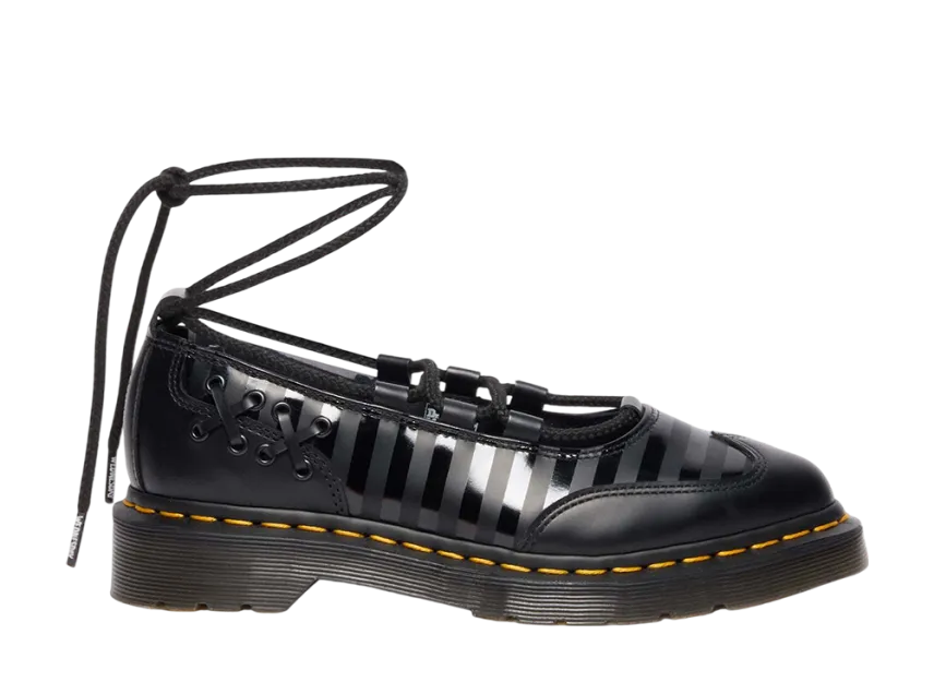 ウェンズデー × ドクターマーチン ウィメンズ エルフィー2 レースアップ シューズ "ブラック"
