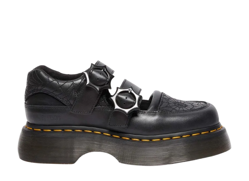 ウェンズデー × ドクターマーチン ウィメンズ バズ メリージェーン シューズ "ブラック"