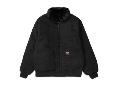 Supreme x Dickies Reversible Quilted Faux Fur Work Jacket "Black"