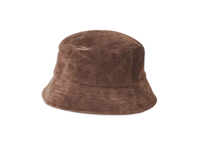 SOPHNET. Suede Bucket Hat "Brown"