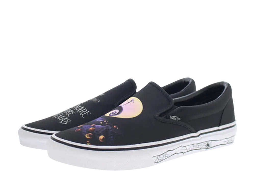 The Nightmare Before Christmas × Vans Slip-On "Nightmare" (V98CL NIGHTMARE)