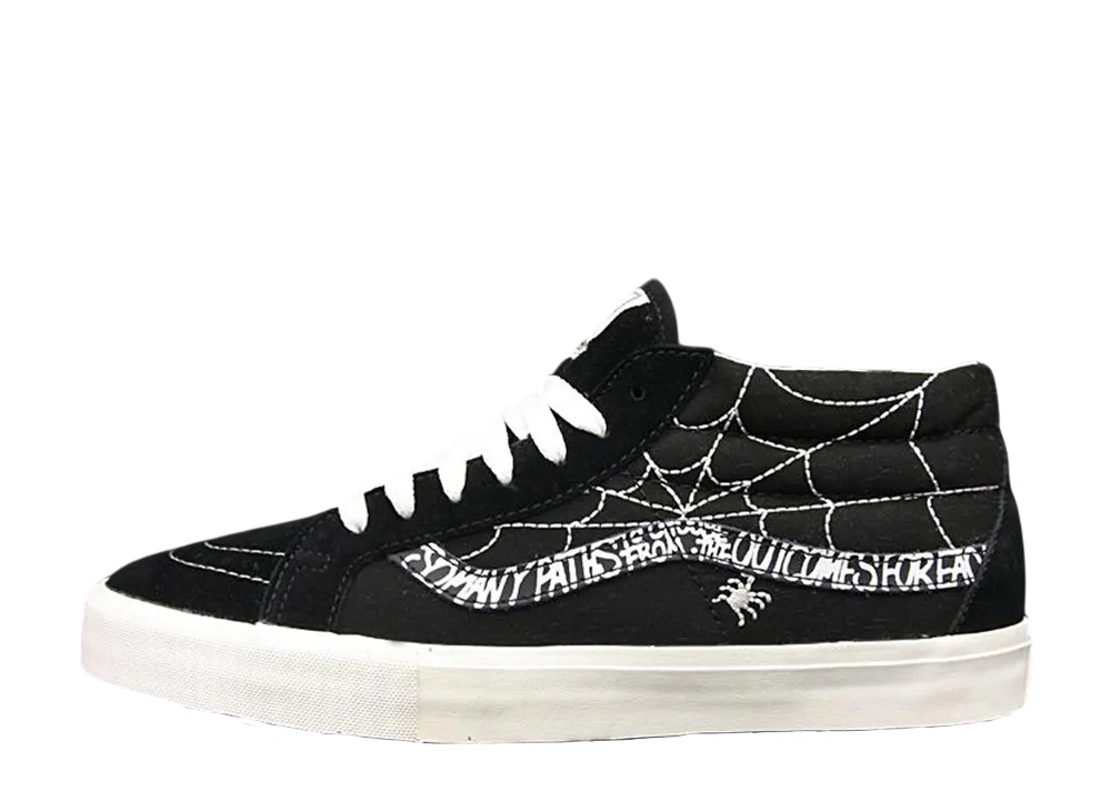 WTAPS × Vans Sk8 Mid Syndicate "Spider Black"