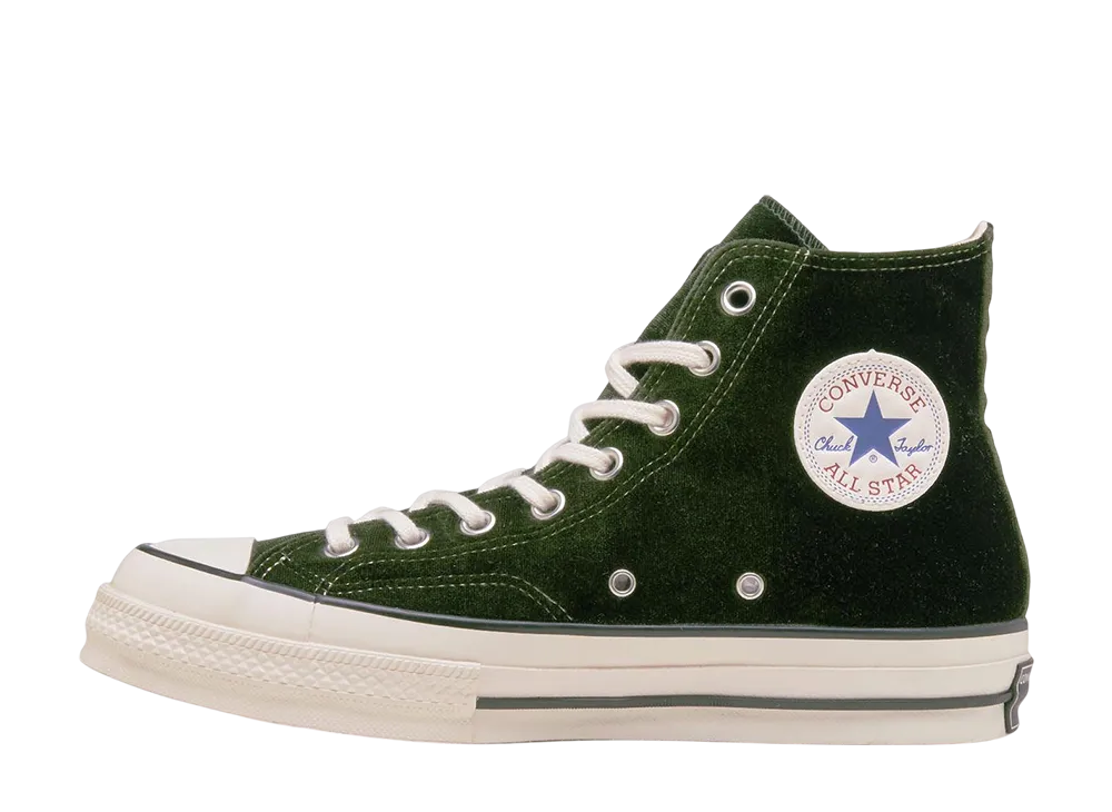 コンバース オールスター レガシー ベルベット ハイ "ダークグリーン"