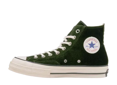 Converse All Star LGCY Velvet Hi "Dark Green"