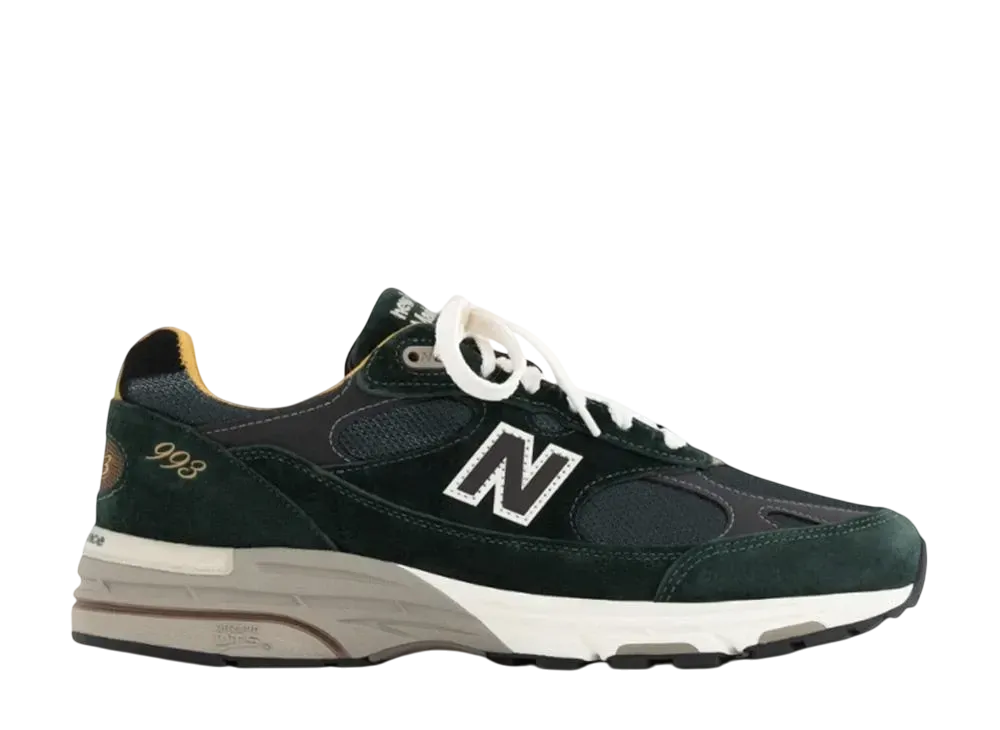 エメレオンドレ × ニューバランス 993 "マルベリーグリーン"