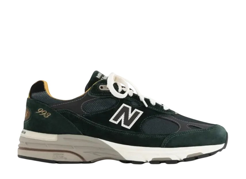エメレオンドレ × ニューバランス 993 "マルベリーグリーン"