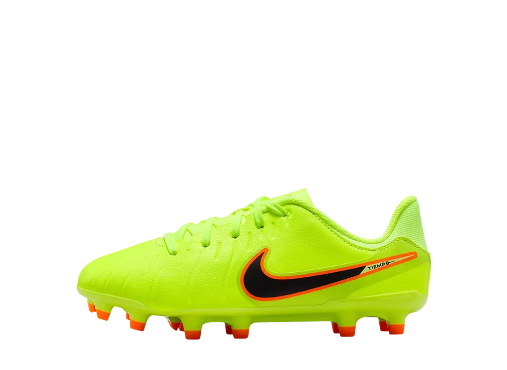 ナイキ GS ジュニア ティエンポ レジェンド10 アカデミー MG "ボルト/ブラック" (キッズ)