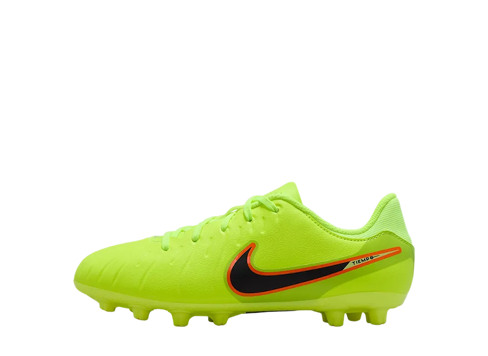 ナイキ GS ジュニア ティエンポ レジェンド10 アカデミー HG "ボルト/ブラック" (キッズ)