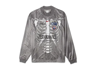 Nike Dri Fit Combine Performance Skeleton Long Sleeve "College Grey"