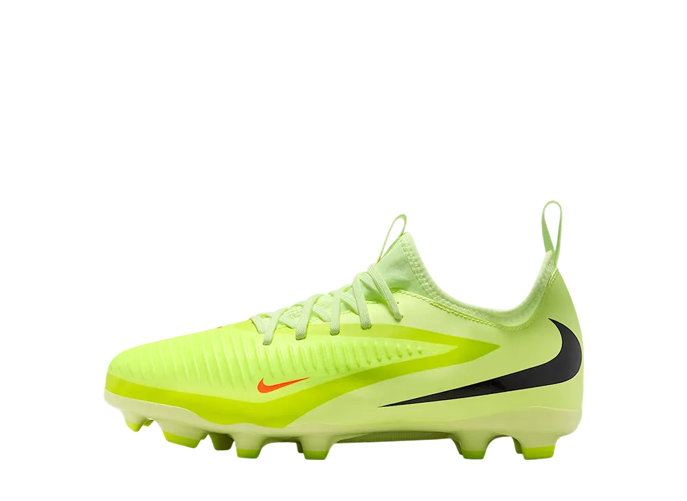 ナイキ GS ジュニア ファントム6 ロー アカデミー MG "ハイパークリムゾン/ライムライト/ブラック" (キッズ)