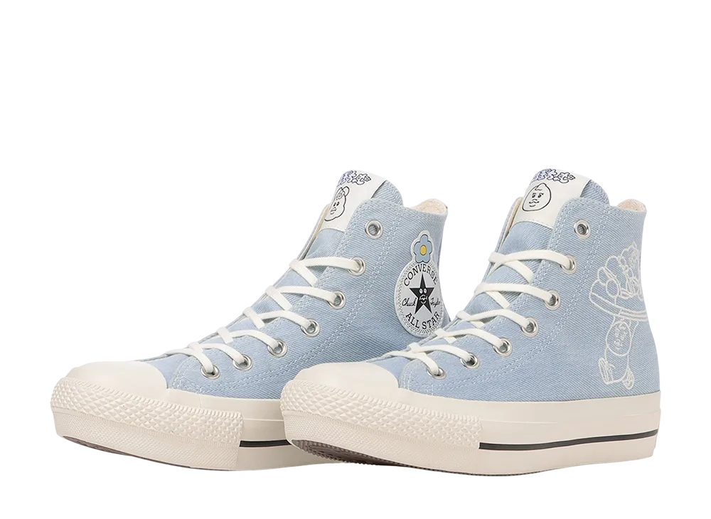 可哀想に! × コンバース ウィメンズ オールスター PLTS OG ハイ "ライトブルー"
