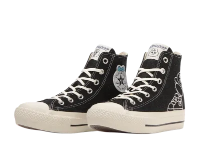 Kawaisouni! × Converse Women's All Star PLTS OG Hi "Black"