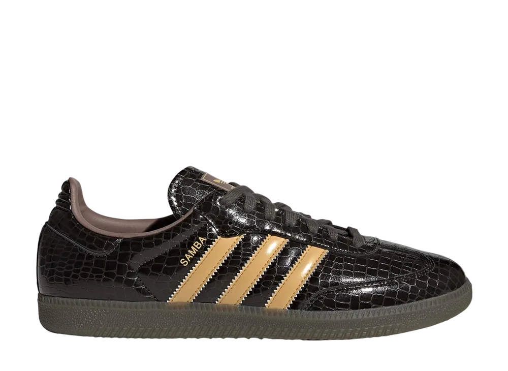 アディダスオリジナルス サンバ OG サテン "シャドウオリーブ/オーツ/トレースブラウン"