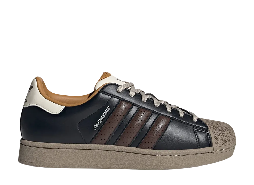 adidas Women's Superstar 2 "Core Black/Brown/Wonder White"