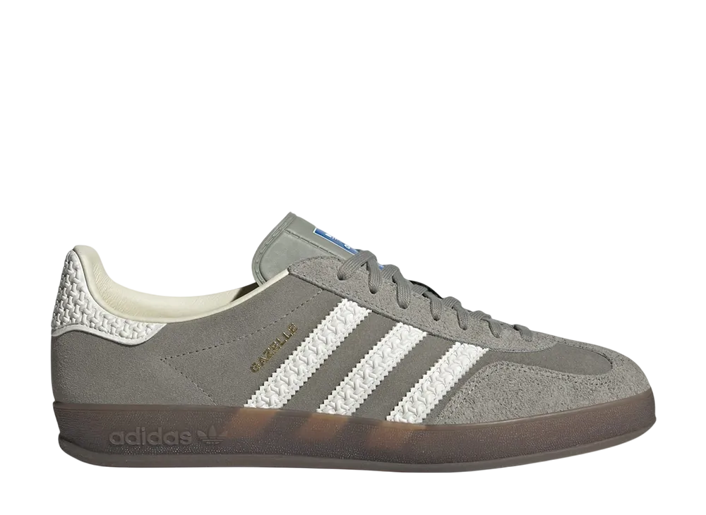 adidas Gazelle Indoor "Silver Pebble/Off White/Gold Metallic"