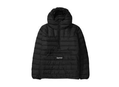Supreme Micro Down Half Zip Hooded Pullover "Black"