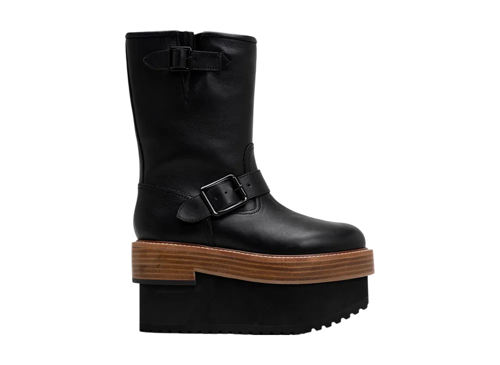 Maison MIHARA YASUHIRO Women's Double Sole Engineered Boots