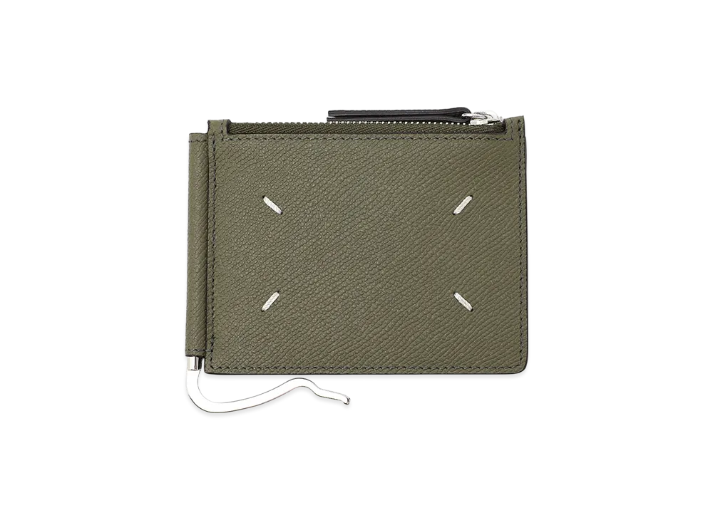 Maison Margiela Money Clip Wallet Slim 2 Pincer "Khaki"