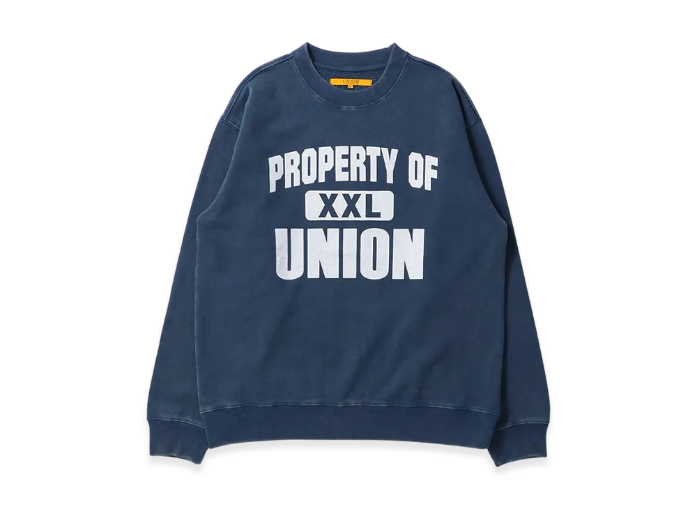 UNION XXL Crew "Vintage Navy Pigment"