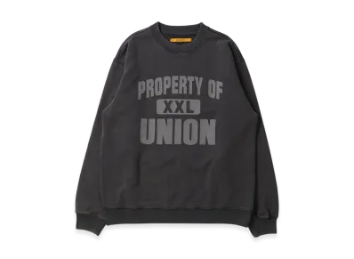 UNION XXL Crew "Vintage Black Pigment"