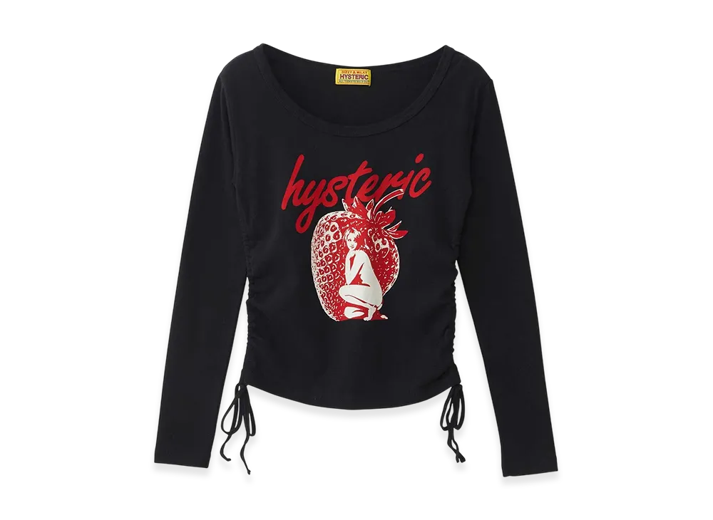 HYSTERIC GLAMOUR Midnight Berry Chibi T-shirt "Black"