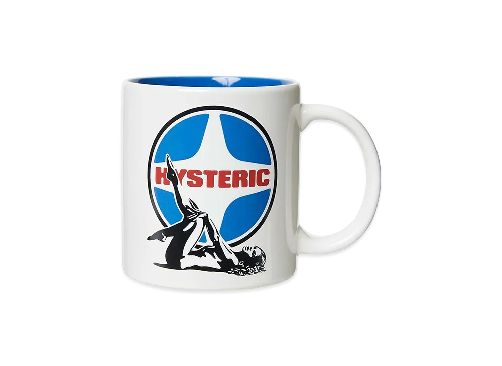 HYSTERIC GLAMOUR Leisure Woman Mug "White"