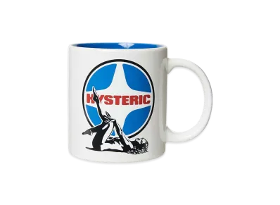 HYSTERIC GLAMOUR Leisure Woman Mug "White"